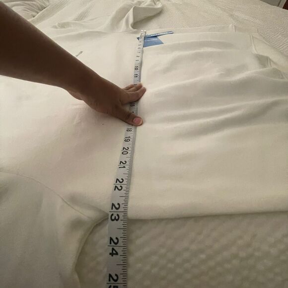 NWT Columbia Women's White Aldermore Crewneck Long Sleeves Sweatshirt Size M - Picture 10 of 11